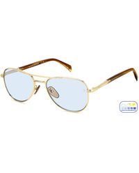 David Beckham - Db 1175/S J5G/Qz Sunglasses Metal Light Pilot Photochromatic - Lyst