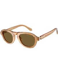 Giorgio Armani - Ar8244 630073 Sunglasses Acetate Pillow Normal - Lyst
