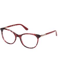 Guess - Gu2657-N 066 Optical Frames Acetate Round Normal - Lyst