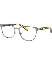 FERRARI SCUDERIA - Fz7016 104 Optical Frames Metal Round Normal - Lyst