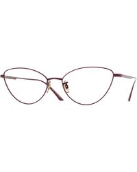 Oliver Peoples - Ov1328 1998Rx 5342 Optical Frames Metal Transparent Cat Eye Normal - Lyst