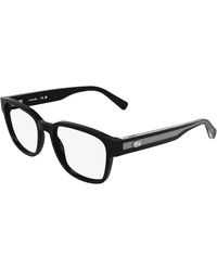 Lacoste - L4012 001 Optical Frames Bio-Injected Squared Normal - Lyst
