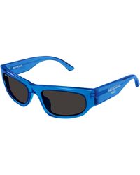 Balenciaga - Bb0388S 003 Sunglasses Acetate Squared - Lyst