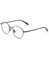 Retrosuperfuture - Qqh Numero 137 Dark Optical Frames Metal Round - Lyst
