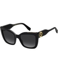 Marc Jacobs - Marc 811/S 807/9O Sunglasses Acetate Squared Normal Shaded - Lyst