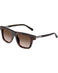 Dolce & Gabbana - Dg4521 502/13 Sunglasses Acetate Squared Normal Shaded - Lyst
