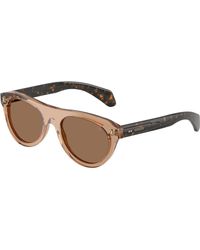 Moncler - Me6022U Splash 303773 Sunglasses Acetate Round Normal - Lyst