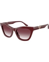 Emporio Armani - Ea4259U 63238H Sunglasses Acetate Cat Eye Normal Shaded - Lyst