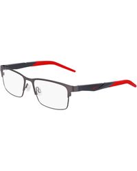Nike - 8154 076 Optical Frames Metal Squared Normal Photochromatic - Lyst
