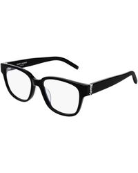 Saint Laurent - Sl M33/F 004 Optical Frames Acetate Squared - Lyst
