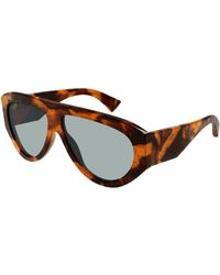 Gucci - Gg2128S 003 Sunglasses Acetate Pilot - Lyst