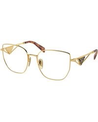 Prada - Pr A54Vd 5Ak1O1 Optical Frames Steel Butterfly Normal - Lyst