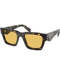 Prada - Pr A06S 16O10C Sunglasses Acetate Pillow Normal - Lyst