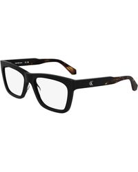 Calvin Klein - Ckj25615 001 Optical Frames Acetate Squared Normal - Lyst