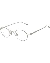 Giorgio Armani - Ar5135T 3346 Optical Frames Titanium Round Normal - Lyst