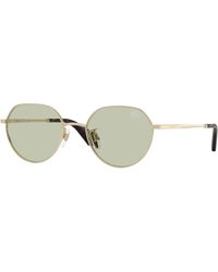 Burberry - Be3173D 1109/2 Sunglasses Metal Round Normal - Lyst