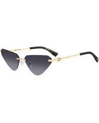 DSquared² - D2 0108/S Rhl/9O Sunglasses Metal Cat Eye Normal - Lyst