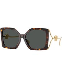 Versace - Ve4502U 108/87 Sunglasses Injected Squared Normal - Lyst