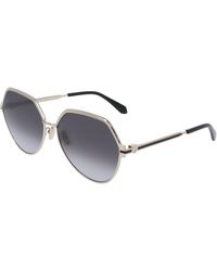 Ferragamo - Sf325S 738 Sunglasses Metal Normal - Lyst