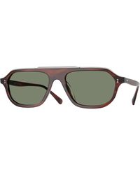 Oliver Peoples - Ov5613Su Estin 181852 Sunglasses Acetate Geometric Normal - Lyst