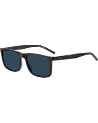 BOSS - Hg 1337/S Kb7/Ku Sunglasses Acetate Squared Normal - Lyst