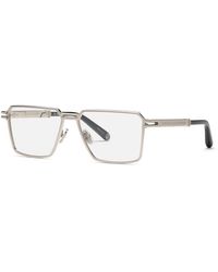Philipp Plein - Vpp208M Plein Legacy 579 Optical Frames Metal Geometric - Lyst
