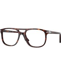 Persol - Po3329V Greta 24 Optical Frames Acetate Transparent Pilot Normal - Lyst