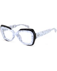 Xlab - Lofoten Optical Frames Acetate Butterfly Anti- Light Anti Luce Blu - Lyst
