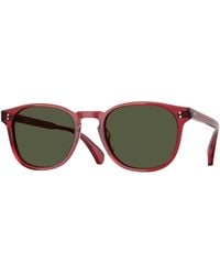 Oliver Peoples - Ov5298Su Finley Esq. Sun (U) 176452 Sunglasses Acetate G15 Round Normal - Lyst
