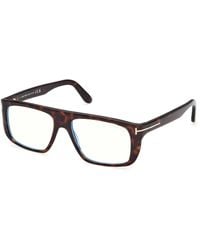 Tom Ford - Ft6182-B 52 Optical Frames Acetate Pilot Normal - Lyst