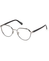 Guess - Gu50136 005 Optical Frames Metal Round Normal - Lyst