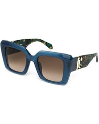 Just Cavalli - Sjc104 0D99 Sunglasses Acetate Squared Normal Shaded - Lyst