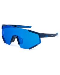 Fila - Sfib12 7U4B Sunglasses Injected Smoke Mask Water Repellent Mirrored - Lyst
