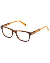 Fila - Vfi304 09P5 Optical Frames Acetate Squared - Lyst