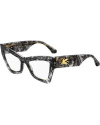 Etro - 0069 Ab8/99 Optical Frames Acetate Transparent Butterfly Normal - Lyst
