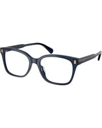 Ralph Lauren - Ra7174U 5001 Optical Frames Acetate Squared Normal - Lyst