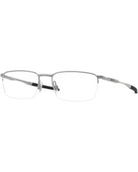 Oakley - Ox3174 Barrelhouse 0.5 317407 Optical Frames Metal Squared Normal - Lyst