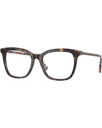 Burberry - Be2390 4017 Optical Frames Acetate Transparent Squared Normal - Lyst