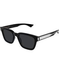 Saint Laurent - Sl 790 001 Sunglasses Acetate Squared - Lyst