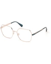 MAX&Co. - Mo5139 028 Optical Frames Metal Squared Normal - Lyst