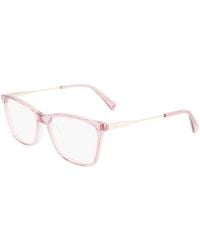 Longchamp - Lo2674 601 Optical Frames Plastic Squared Photochromatic - Lyst