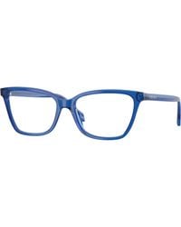 Versace - Ve3398 5550 Optical Frames Acetate Transparent Cat Eye Normal - Lyst