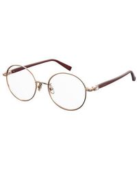 Max Mara - Mm 1402/F Ddb Optical Frames Outlet Metal Round - Lyst