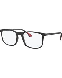 Emporio Armani - Ea3177 5042 Optical Frames Injected Squared Normal - Lyst