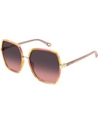Chloé - Ch0262S 003 Sunglasses Bio-Inject Squared - Lyst