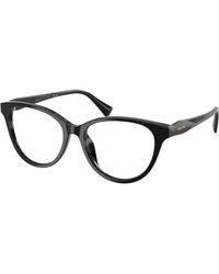 Ralph Lauren - Ra7198U 5001 Optical Frames Acetate Transparent Butterfly Normal - Lyst