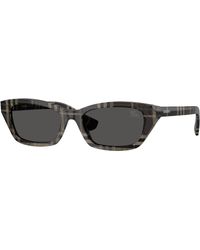 Burberry - Be4488 419987 Sunglasses Acetate Squared Normal - Lyst