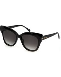 Blumarine - Sbm833S 700 Sunglasses Acetate Butterfly Normal Shaded - Lyst