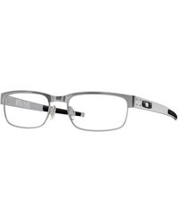 Oakley - Ox5038 Metal Plate 503806 Optical Frames Titanium Squared Normal - Lyst