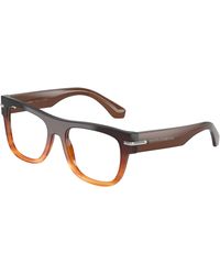 Dolce & Gabbana - Dg3407 3486 Optical Frames Acetate Transparent Squared Normal - Lyst